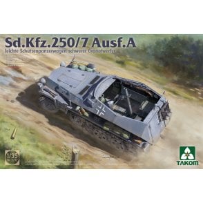 1:35 Sd.Kfz. 250/7 leichter Schützenpanzerwagen mit Granatwerfer Model Military Kit